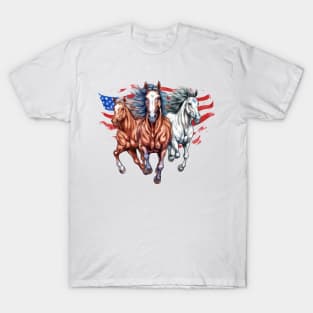 Patriot Horses #1 T-Shirt